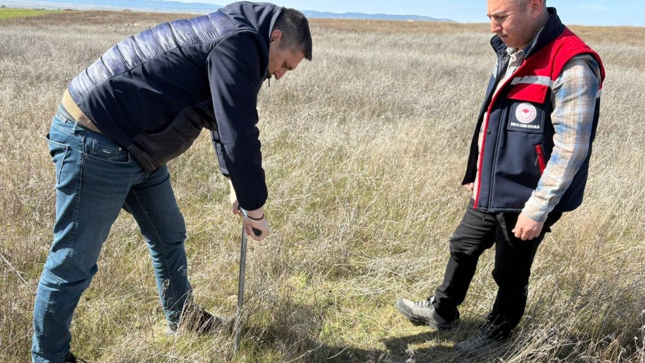 Evciler Ve Dinar İlçelerinde Arazi Sınıflandırma Tespit Çalışması Yapıldı