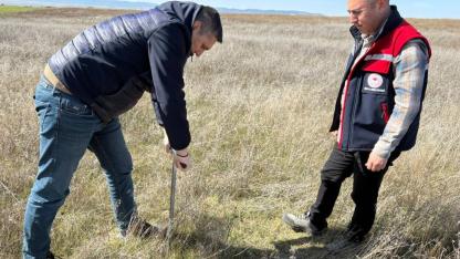 Evciler Ve Dinar İlçelerinde Arazi Sınıflandırma Tespit Çalışması Yapıldı