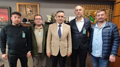 Eyinç ve Yönetiminden Arslan’a ziyaret