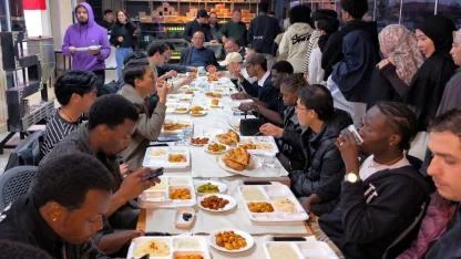 Farklı Ülkelerden Öğrenciler Afyon’da İftar Sofrasında Buluştu