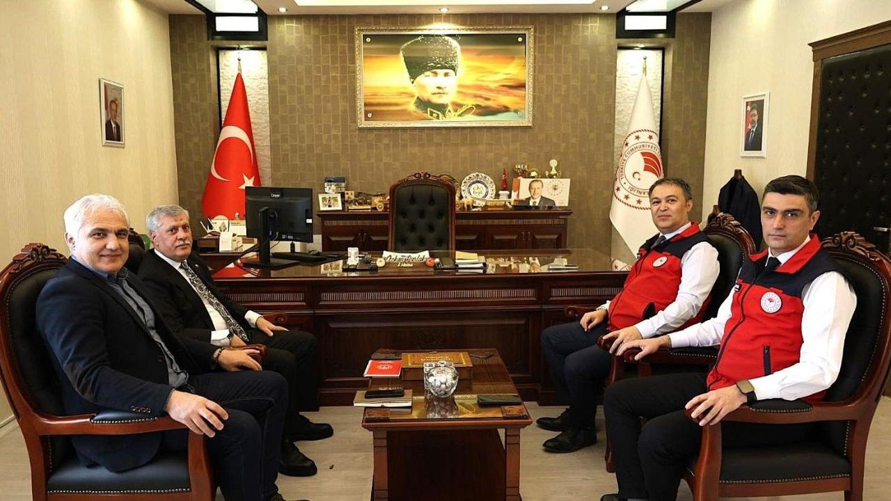 Gıda ve Kontrol Genel Müdür Yardımcısı Bayram’dan Müdür Parlak’a Ziyaret