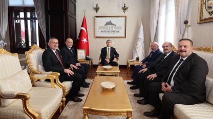 İGM Heyetinden Vali Aktaş’a Hayırlı Olsun Ziyareti