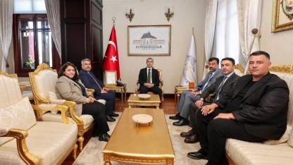 İletişim Ve Basın Kurumlarından Vali Aktaş’a Ziyaret