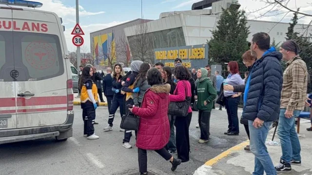 İstanbul Beylikdüzü'ndeki Fen Lisesinde Patlama!