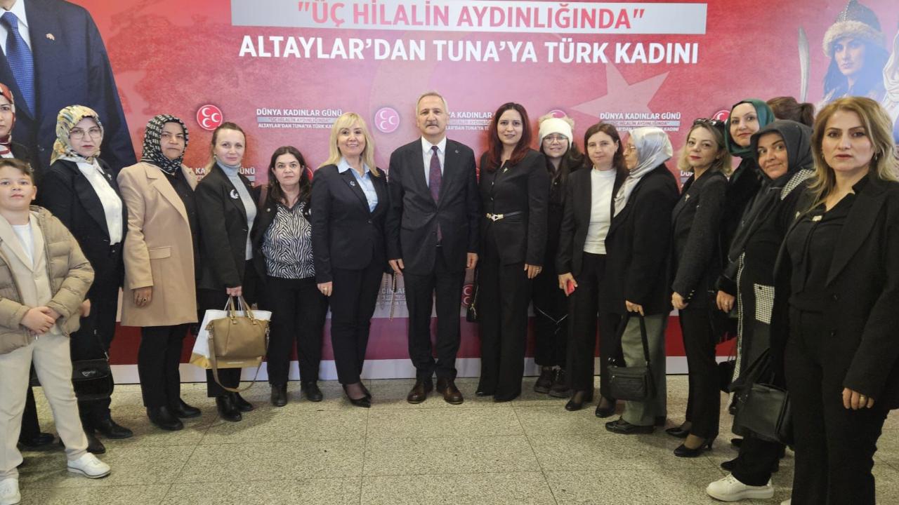 MHP KAÇEP Kadınları Ankara’daki 8 Mart Programına Katıldı