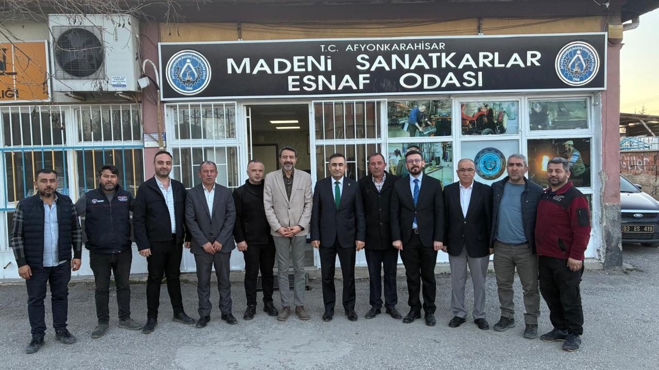 Milletvekili Arslan’dan Afyon’da Esnaf ve Mahalle Ziyaretleri