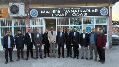 Milletvekili Arslan’dan Afyon’da Esnaf ve Mahalle Ziyaretleri