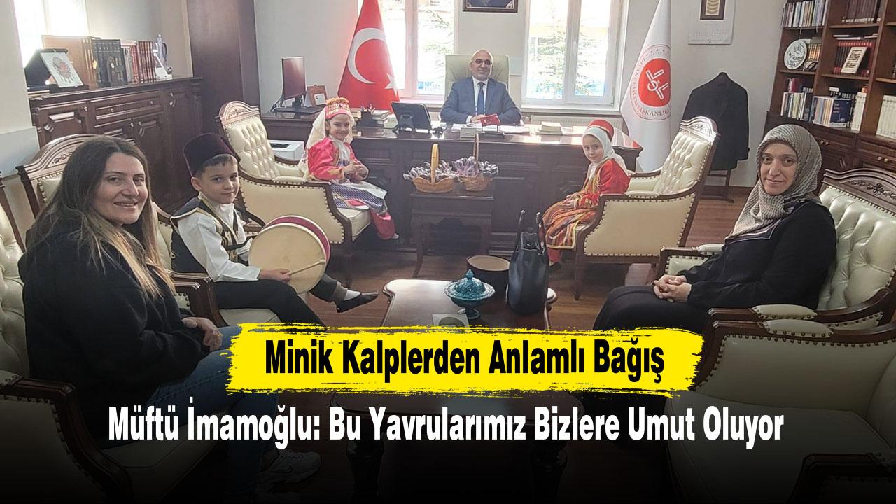 Minik Kalplerden Anlamlı Bağış