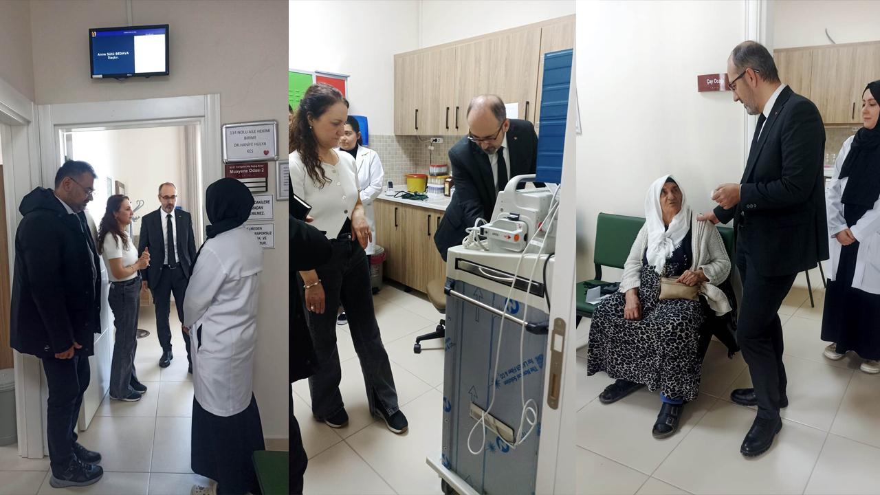 Müdür Öztürk’ten ASM Ziyareti