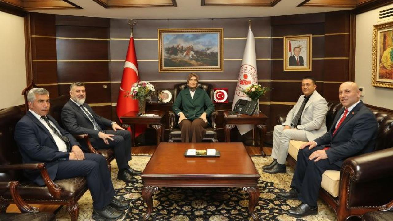 Muhtarlardan Bakan Yardımcısı Yiğitbaşı’na Ziyaret