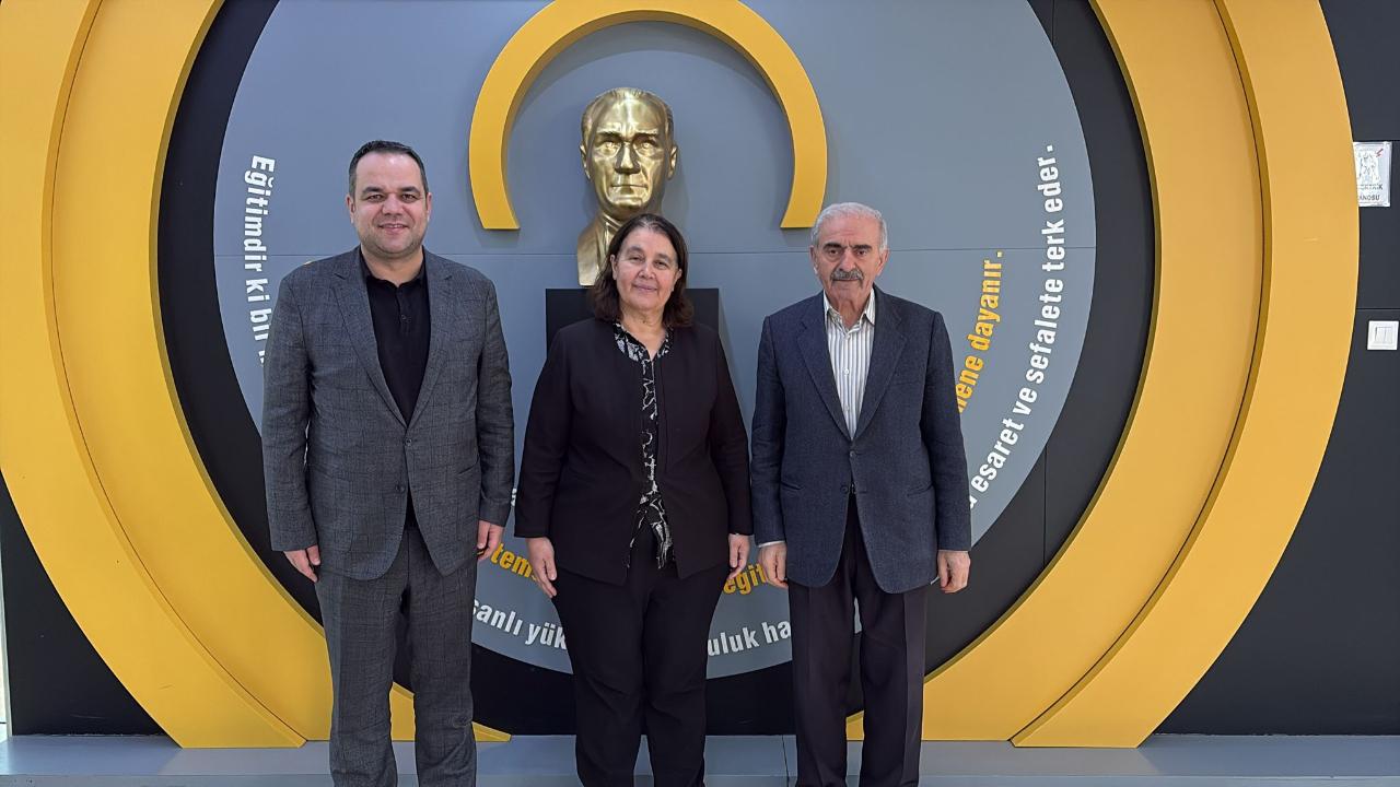 Önder Artuk ve İbrahim Çakal’dan Neziha Arslan’a Ziyaret