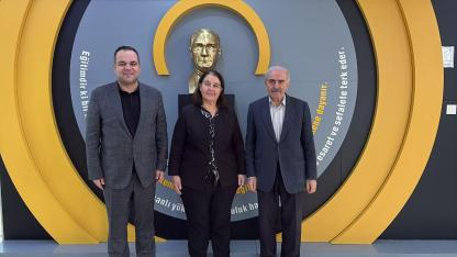 Önder Artuk ve İbrahim Çakal’dan Neziha Arslan’a Ziyaret