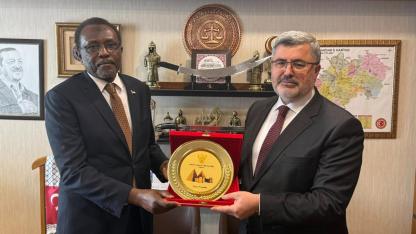 Özkaya, Sudan Büyükelçisi Al-Tayeb’i Tbmm’de Ağırladı