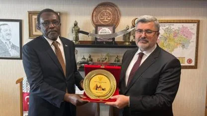 Özkaya, Sudan Büyükelçisi Al-Tayeb’i Tbmm’de Ağırladı