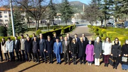 Afyonkarahisar Mali Müşavirler Odası’ndan Muhasebe Haftası Çelenk Töreni