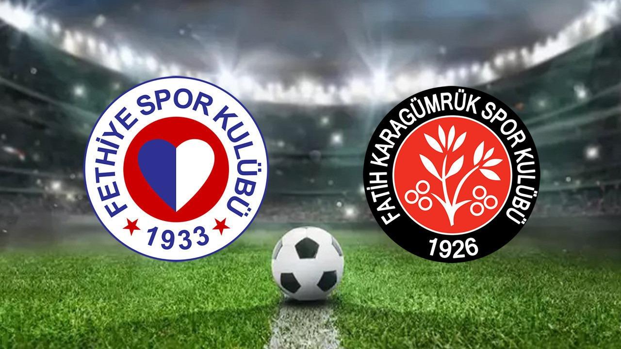 Fethiyespor - Karagümrük Maçı: Saat ve Canlı Yayın Bilgileri!