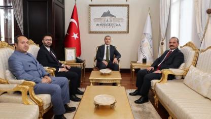 Vakıflar Genel Müdürlüğü’nden Vali Aktaş’a Hayırlı Olsun Ziyareti
