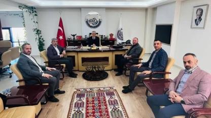 Afyonkarahisar ESOB Başkanlığı’na Esnaf Odalarından Ziyaret