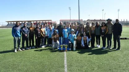 Okul Sporlarında Kriket Finali Afyon’da Kupalar Sahiplerini Buldu