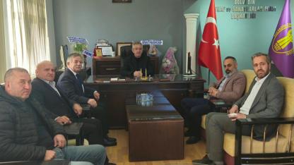 Afyonkarahisar Esnaf Odaları Başkanları’ndan Bolvadin Esnaf Odası’na Ziyaret