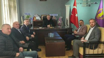 Afyonkarahisar Esnaf Odaları Başkanları’ndan Bolvadin Esnaf Odası’na Ziyaret