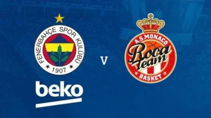 EuroLeague 30. Hafta: Fenerbahçe Beko-Monaco Maç Bilgileri!