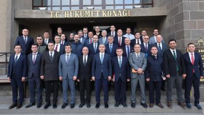 Vali Dr. Naci Aktaş Kurum Müdürleriyle Bir Araya Geldi