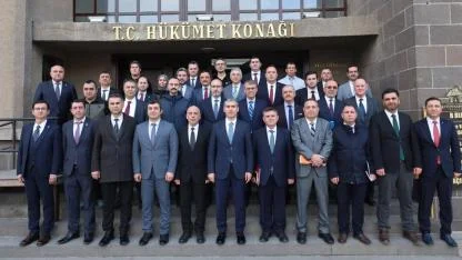 Vali Dr. Naci Aktaş Kurum Müdürleriyle Bir Araya Geldi