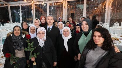 Eber Köyü’nde “İsrafsız Ramazan Sofrası” Kuruldu