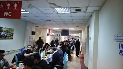 Müdür Öztürk, Emirdağ Devlet Hastanesi Personeliyle İftarda Buluştu