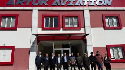 Çin Ticaret Müsteşarı Li Bin, Artuk Aviation’ı Ziyaret Etti