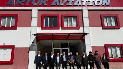 Çin Ticaret Müsteşarı Li Bin, Artuk Aviation’ı Ziyaret Etti