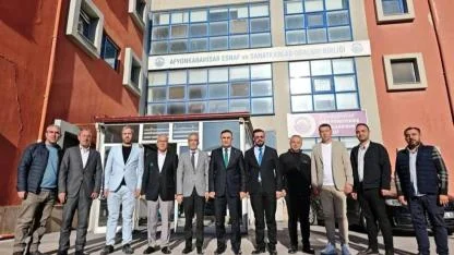 AK Parti Heyetinden Afyon ESOB Başkanı Cengiz Üstün’e Ziyaret