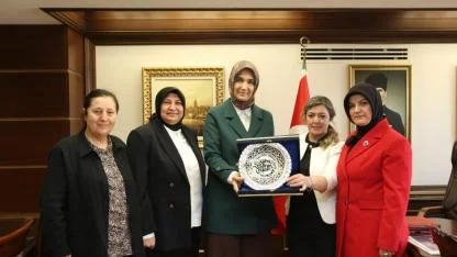 Afyonkarahisar Kadın Muhtarlarından Bakan Yardımcısı Yiğitbaşı’na Ziyaret