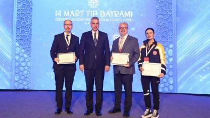 Afyonkarahisar İl Sağlık Müdürlüğü, 14 Mart Tıp Bayramı'nda Teşekkür Belgeleri Aldı