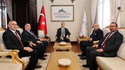 İYİ Parti Heyetinden Afyonkarahisar Valisi Aktaş’a Ziyaret