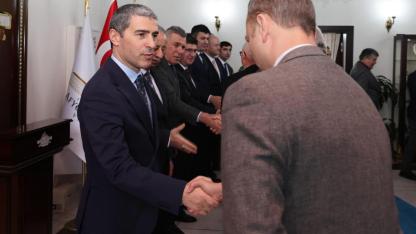 Vali Aktaş, Valilik Personeliyle Bayramlaştı