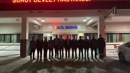 Şuhut Devlet Hastanesi’nde Anlamlı İftar: Sağlık Çalışanlarına Teşekkür