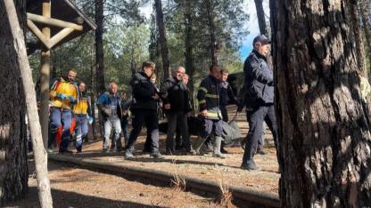 Burdur’da Ormanlık Alanda Erkek Cesedi Bulundu