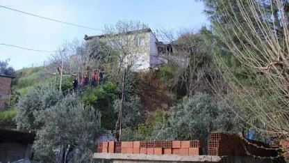 Toprak Kayması Faciası Ucuz Atlatıldı: Genç 10 Dakikayla Kurtuldu