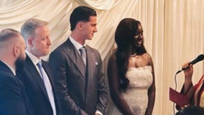 Bertuğ Yıldırım, Portekizli model Oriana Correia Gomes ile evlendi: Nikah şahidi Göksel Gümüşdağ oldu