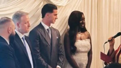 Bertuğ Yıldırım, Portekizli model Oriana Correia Gomes ile evlendi: Nikah şahidi Göksel Gümüşdağ oldu