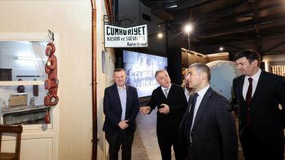 Vali Aktaş Sucuk Müzesi’ni Ziyaret Etti