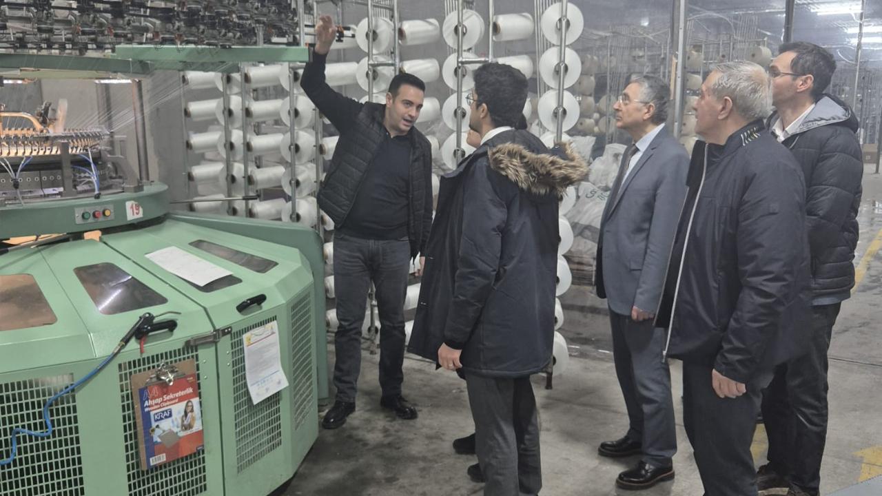 Sanayi Genel Müdürlüğü Heyetinden Afyon OSB’de İnceleme