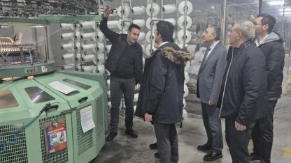 Sanayi Genel Müdürlüğü Heyetinden Afyon OSB’de İnceleme