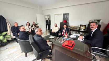 Sevim ve Özteke, 5 Parti İle Bayramlaştı