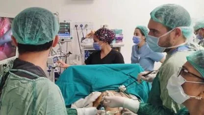 Şuhut’ta Safra Kesesi Ameliyatı Kapalı Yöntemle Yapıldı