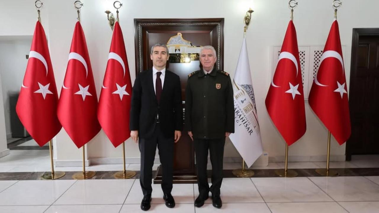 Tümgeneral Sinan Eren’den Vali Aktaş’a Ziyaret