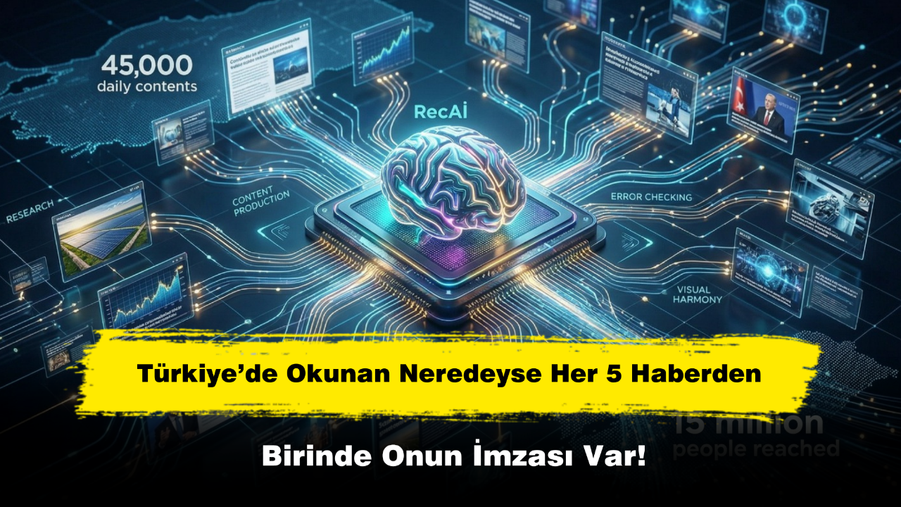 Türkiye’de Okunan Neredeyse Her 5 Haberden Birinde Onun İmzası Var!