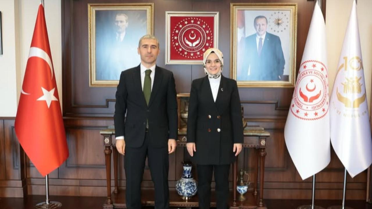 Vali Aktaş, Bakan Göktaş’ı Ziyaret Etti